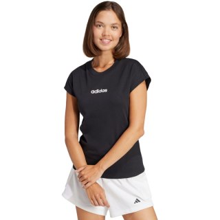 Koszulka damska adidas Essentials Linear Cotton czarna JC8238 Adidas