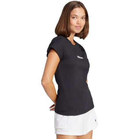 Koszulka damska adidas Essentials Linear Cotton czarna JC8238 Adidas
