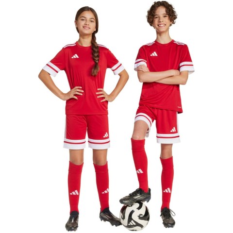 Spodenki dla dzieci adidas Squadra 25 czerwone JJ2416 Adidas teamwear