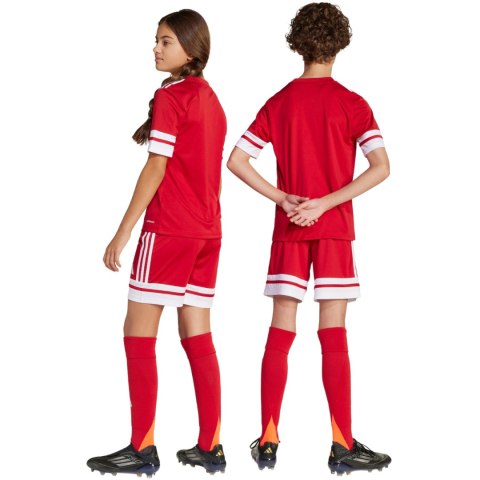 Spodenki dla dzieci adidas Squadra 25 czerwone JJ2416 Adidas teamwear