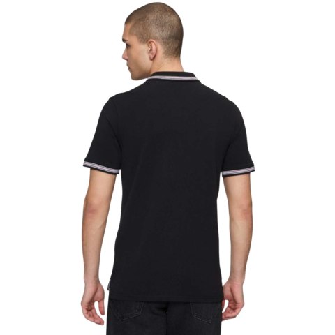 Koszulka męska polo Fila Lubbeek czarna FAM0898 80010 Fila