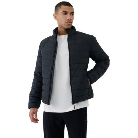 Kurtka męska pikowana 4F M538 głęboka czerń 4FWSS25TDJAM538 20S 4F