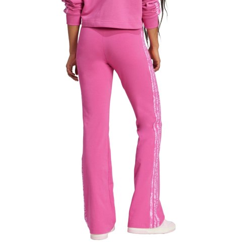 Legginsy damskie adidas Essentials 3-Stripes Print Cotton różowe JG6238 Adidas