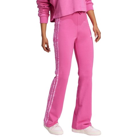 Legginsy damskie adidas Essentials 3-Stripes Print Cotton różowe JG6238 Adidas