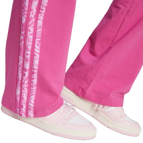 Legginsy damskie adidas Essentials 3-Stripes Print Cotton różowe JG6238 Adidas