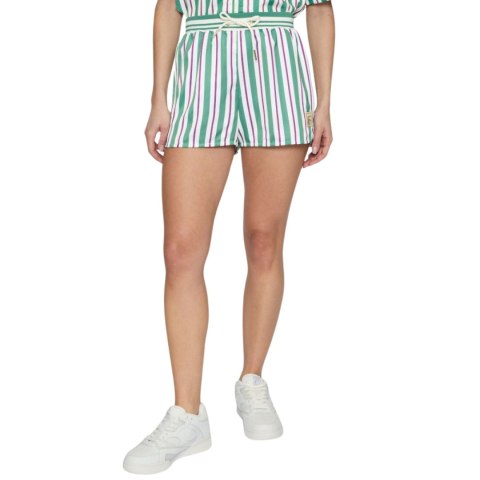 Spodenki damskie Fila Lassance zielono-kremowe FAW1002 13382 Fila