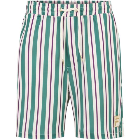 Spodenki męskie Fila Lastro zielono-kremowe FAM0925 13382 Fila