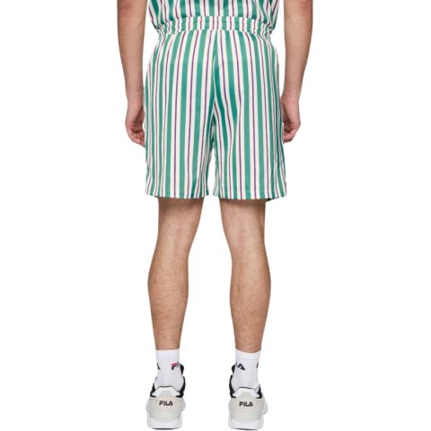 Spodenki męskie Fila Lastro zielono-kremowe FAM0925 13382 Fila