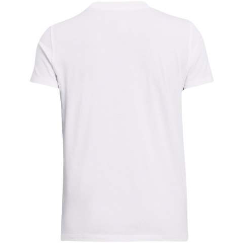 Koszulka damska Under Armour Rival Core SS biała 1383648 100 Under Armour