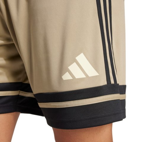Spodenki męskie adidas Squadra 25 beżowo-czarne JP3403 Adidas