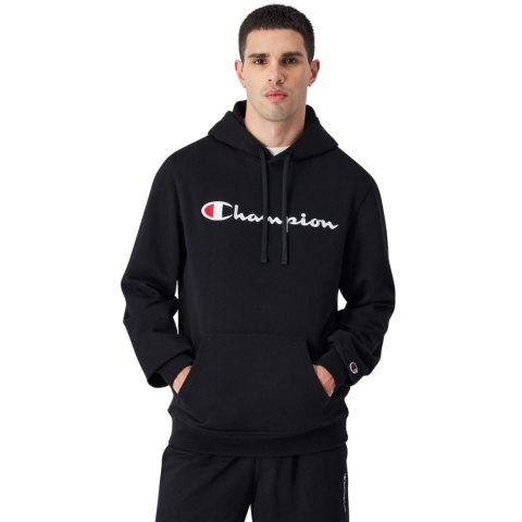 Bluza męska Champion Hooded Sweatshirt czarna 220726 KK001 Champion