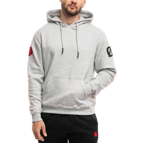 Bluza męska Ozoshi Jukon szara OZ93888 Ozoshi