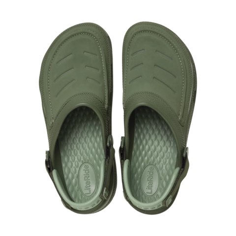 Chodaki męskie Crocs Yukon Vista II LR Clog zielone 207689 309 Crocs