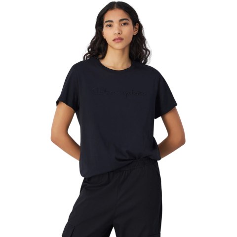 Koszulka damska Champion SS Tee czarna 117650 KK001 Champion