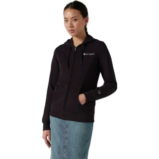 Bluza damska Champion Full Zip Hoodie Sweatshirt czarna 118099 KK001 Champion