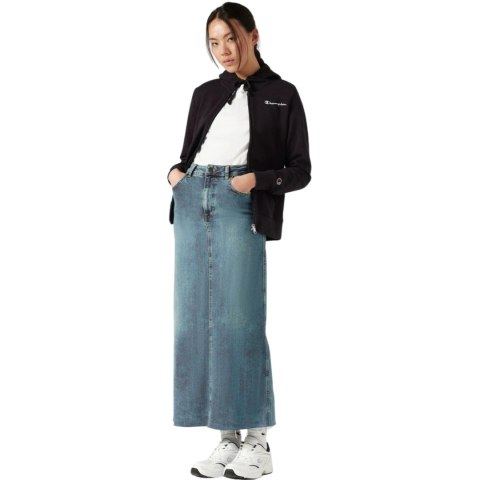 Bluza damska Champion Full Zip Hoodie Sweatshirt czarna 118099 KK001 Champion