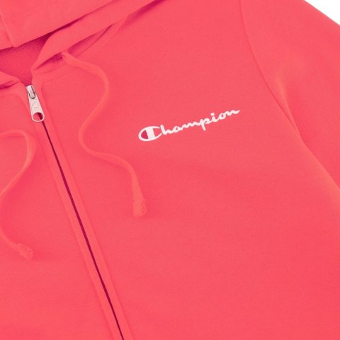 Bluza damska Champion Full Zip Hoodie Sweatshirt różowa 118099 PS203 Champion