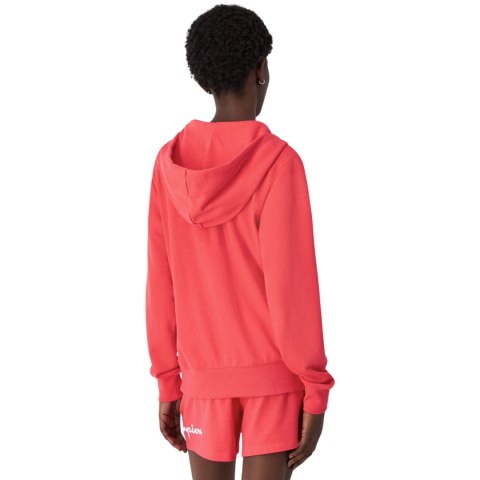 Bluza damska Champion Full Zip Hoodie Sweatshirt różowa 118099 PS203 Champion