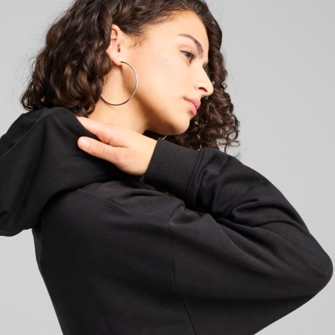 Bluza damska Puma Ess Script Comfort Hoodie czarna 684983 01 Puma