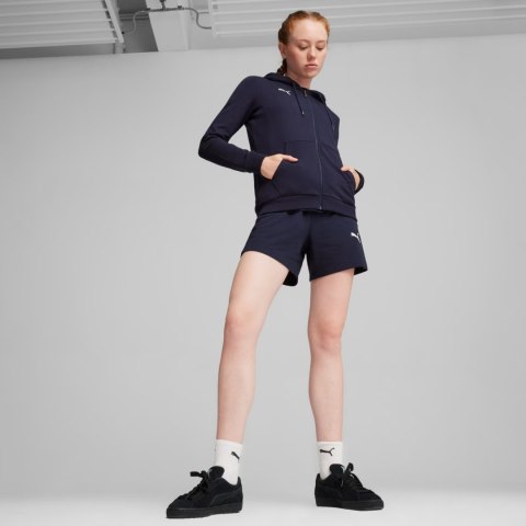 Bluza damska Puma Team Goal Casuals Hooded granatowa 658597 06 Puma