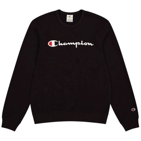 Bluza męska Champion Crewneck Sweatshirt czarna 220727 KK001 Champion
