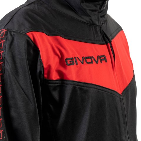 Dres Givova Tuta Visa Black czarno-czerwony TR018 1012B Givova