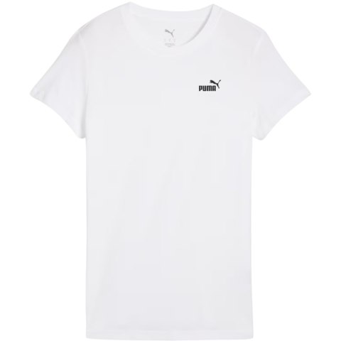 Koszulka damska Puma ESS Small No.1 Logo Tee biała 682372 02 Puma