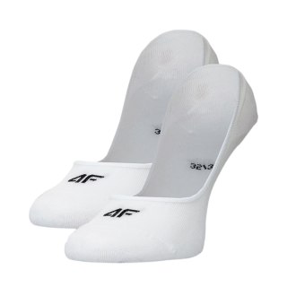 Skarpety damskie 4F F472 2 pak białe 4FWMM00USOCF472 10S 4F