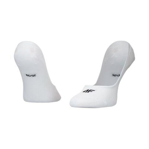 Skarpety damskie 4F F472 2 pak białe 4FWMM00USOCF472 10S 4F