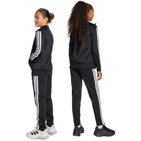 Dres dla dzieci adidas Essentials Climacool Kids 3 Stripes Training Tracksuit 205 czarny JD6502 Adidas