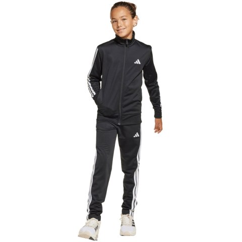 Dres dla dzieci adidas Essentials Climacool Kids 3 Stripes Training Tracksuit 205 czarny JD6502 Adidas