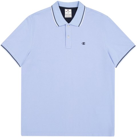 Koszulka męska Champion polo błękitna 220897 BS186 Champion