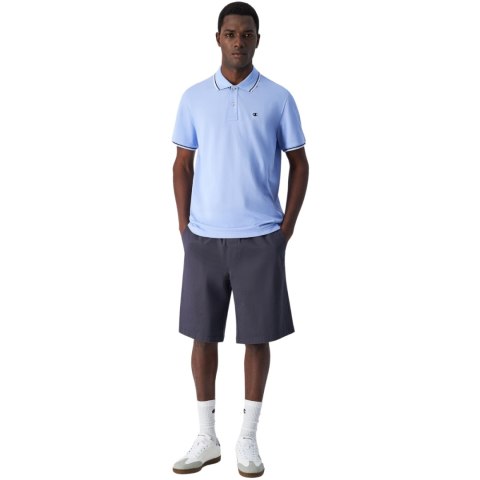 Koszulka męska Champion polo błękitna 220897 BS186 Champion