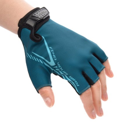 Rękawiczki rowerowe Meteor MX11 niebieskie 17610-17611-17612-17613 Meteor
