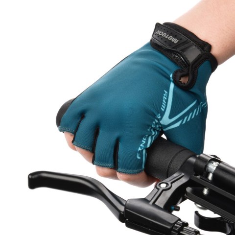 Rękawiczki rowerowe Meteor MX11 niebieskie 17610-17611-17612-17613 Meteor
