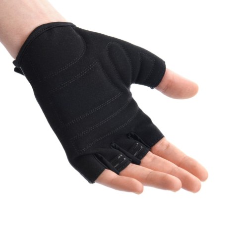 Rękawiczki rowerowe Meteor MX12 czarne 17615-17616-17617-17618 Meteor