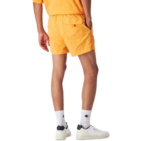 Spodenki kąpielowe męskie Champion Beachshort pomarańczowe 219979 OS059 Champion