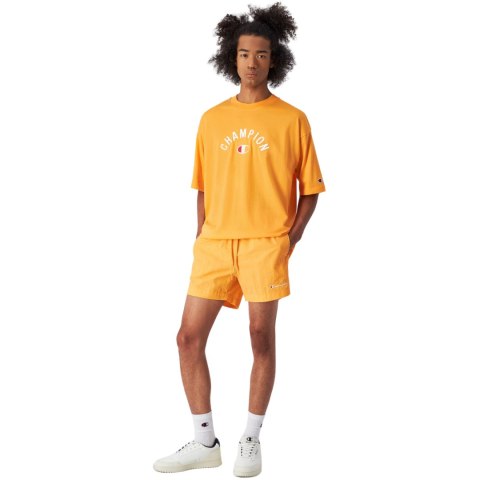 Spodenki kąpielowe męskie Champion Beachshort pomarańczowe 219979 OS059 Champion