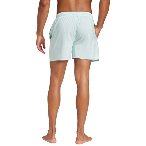 Spodenki kąpielowe męskie adidas Solid CLX Short-Length miętowe JC9918 Adidas