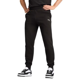 Spodnie męskie Puma ESS Sweatpants FL czarne 682614 01 Puma