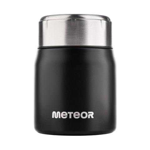 Termos obiadowy Meteor czarny 17244 Meteor
