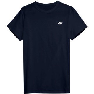 Koszulka męska 4F M3095 granatowa 4FWSS25TTSHM3095 031S 4F