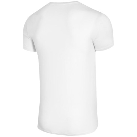 Koszulka męska 4F M3096 biała 4FWSS25TTSHM3096 10S 4F