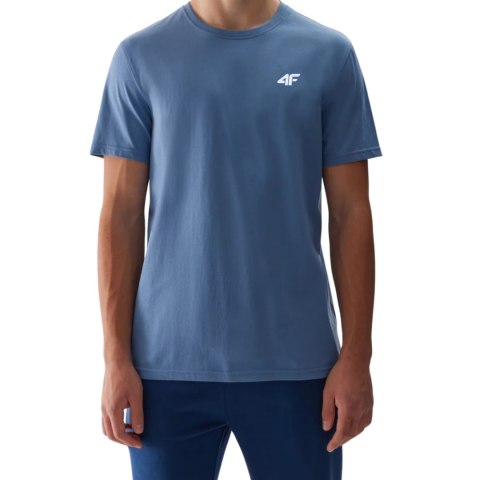 Koszulka męska 4F M3096 niebieska 4FWSS25TTSHM3096 32S 4F