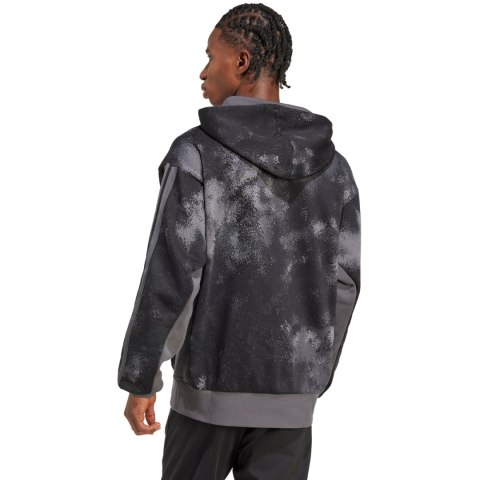 Bluza męska adidas Sea AOP Hoodie grafitowa JW3709 Adidas