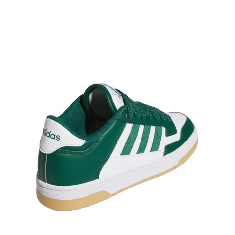 Buty dla dzieci adidas Rapid Court Low zielono-białe JR1019 Adidas