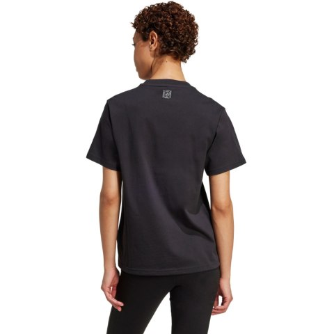 Koszulka damska adidas Animal Graphic czarna JV8536 Adidas