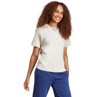 Koszulka damska adidas Essentials Small Logo Cotton beżowa JI6079 Adidas