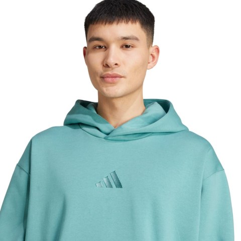 Bluza męska adidas ALL SZN Fleece turkusowa JW0156 Adidas
