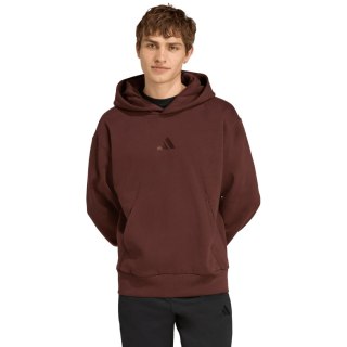 Bluza męska adidas All Szn Fleece brązowa JX5090 Adidas